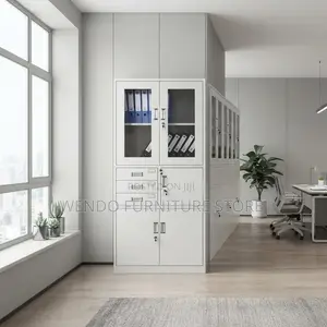 Office Cabinet; Two Doors Modern Office Storage Cabinets