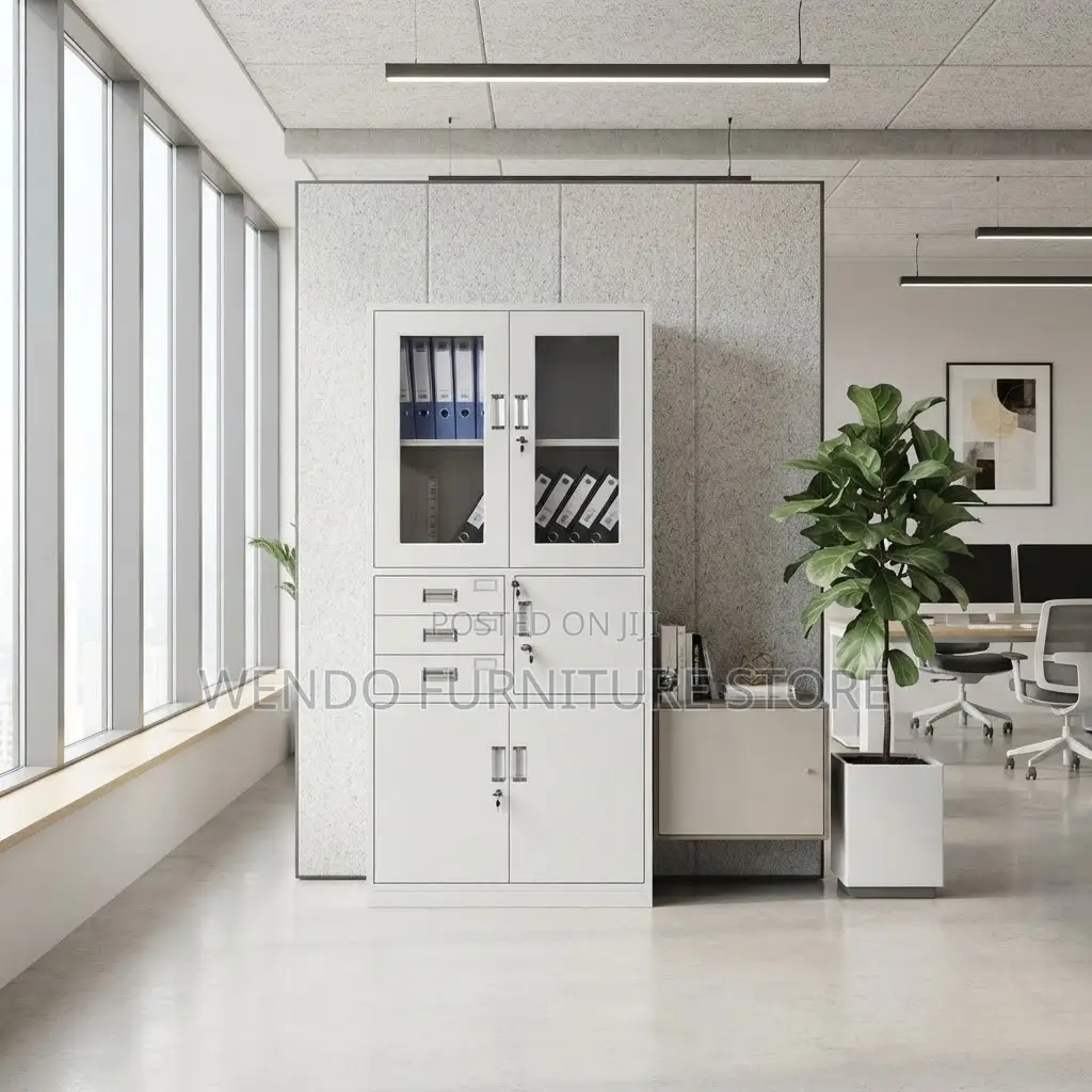 Office Cabinet; Two Doors Modern Office Storage Cabinets