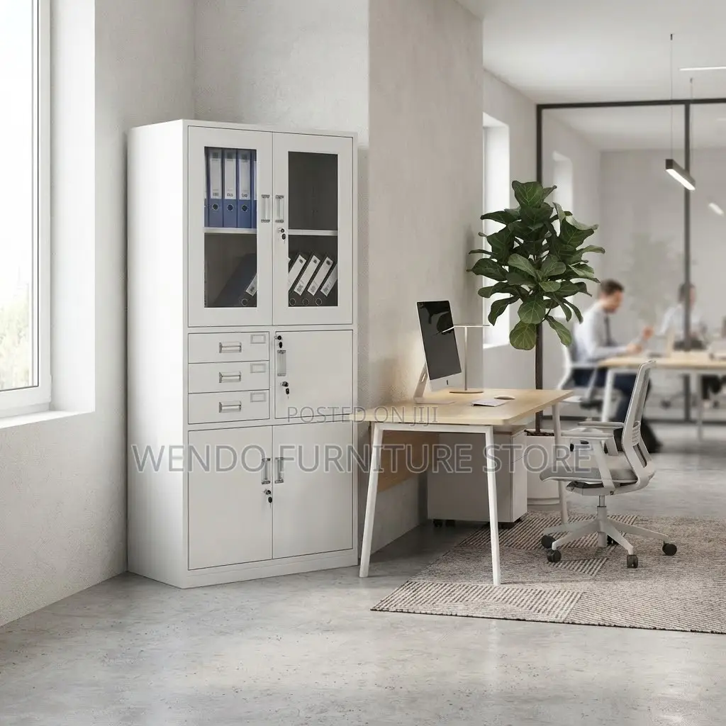 Office Cabinet; Two Doors Modern Office Storage Cabinets