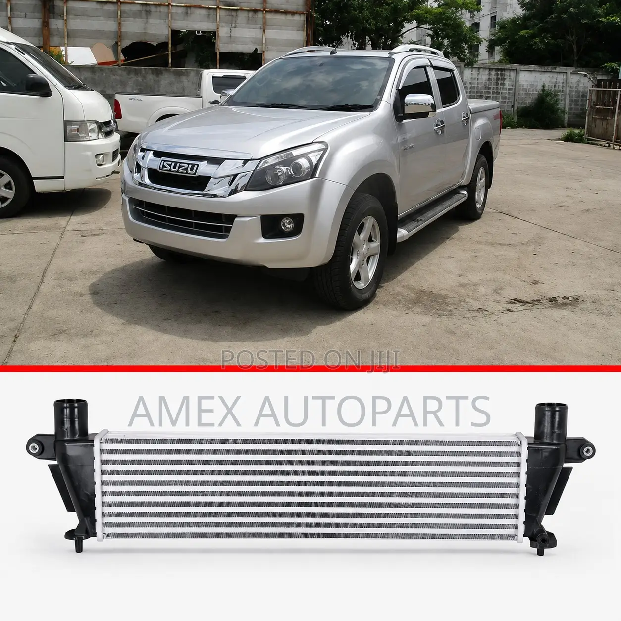 Intercooler Isuzu DMax 2.5/3.0 2012 Onwards Pa64Mt