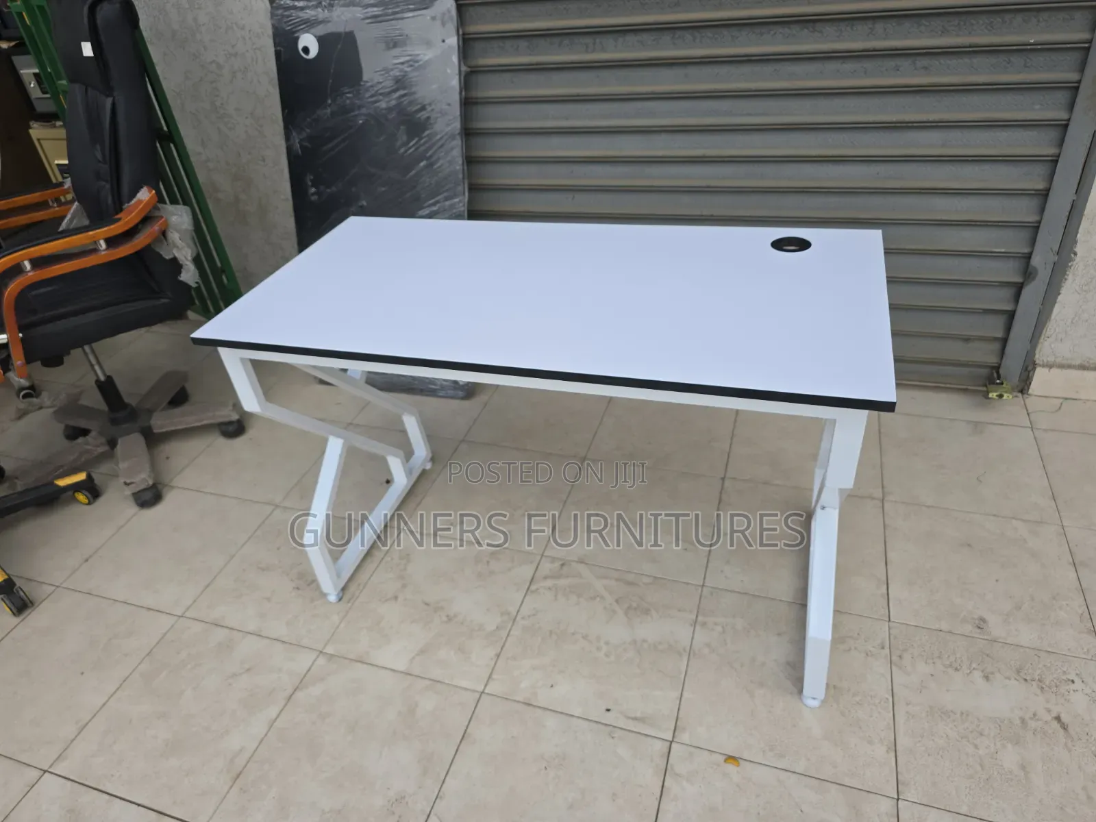 White Office Home Study Desk