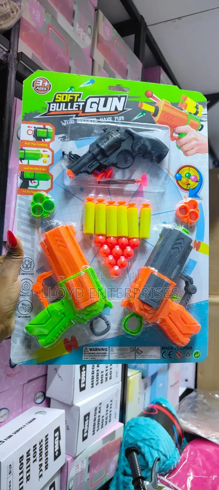 Soft Bullet Toy Gun*
Code A408634