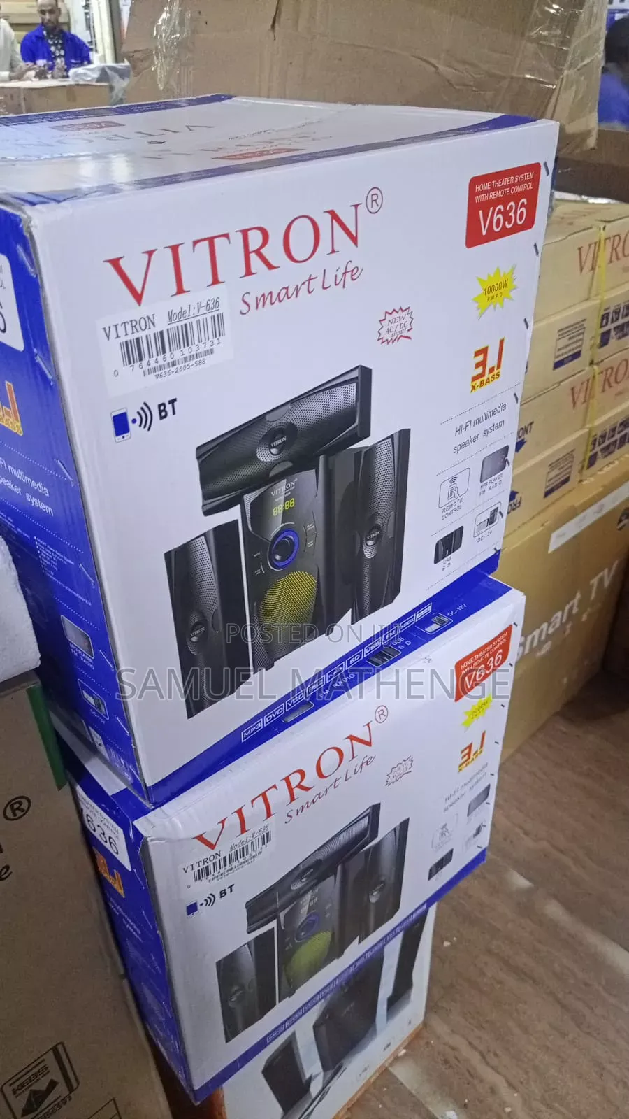 Vitron Powerful 10,000W Home Entertainment Sound System