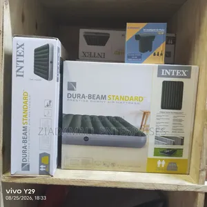 Inflatable Air Mattress. New 4by6 With Working Pump