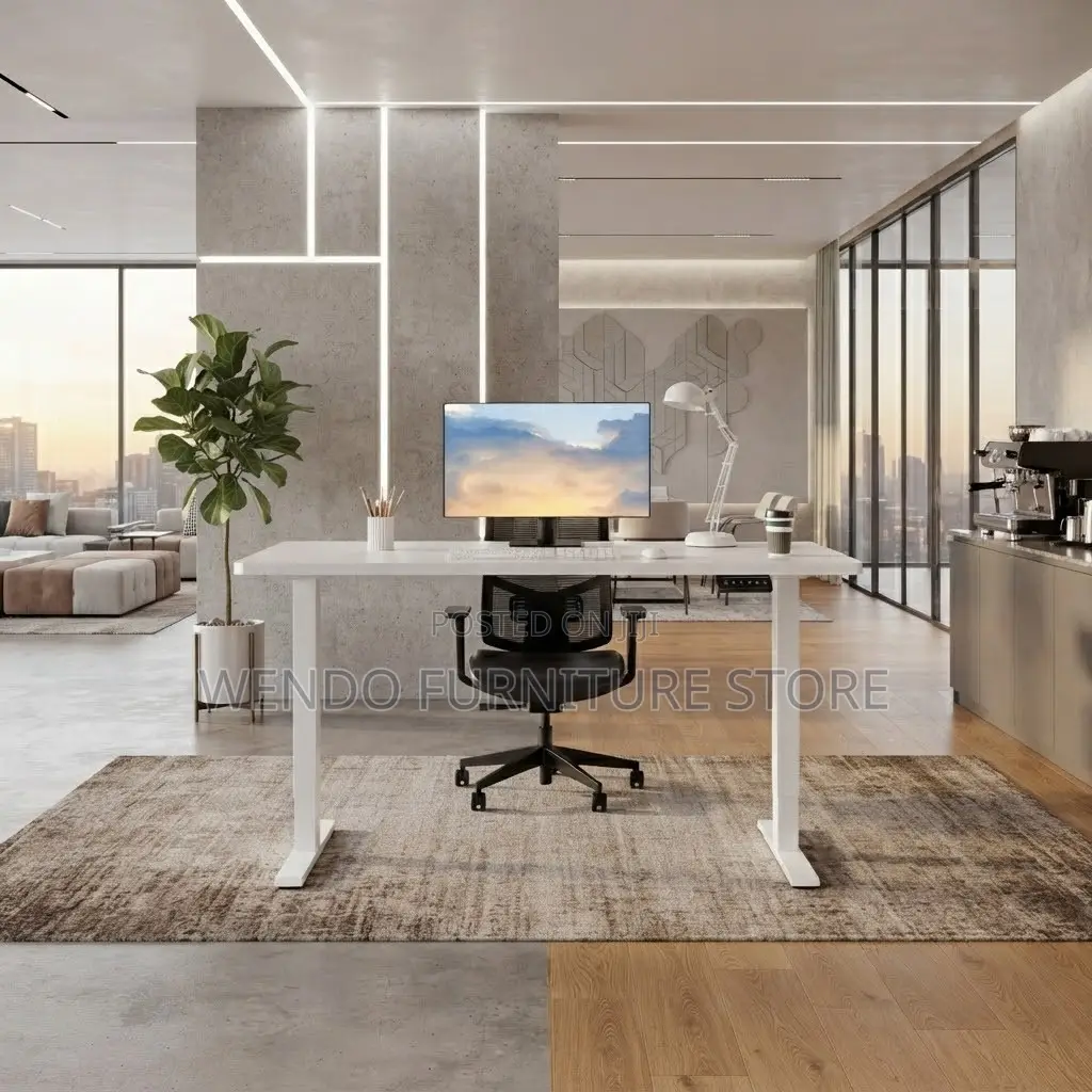 Office Desk; 1600MM Electric Home Studio Height Electric Desk