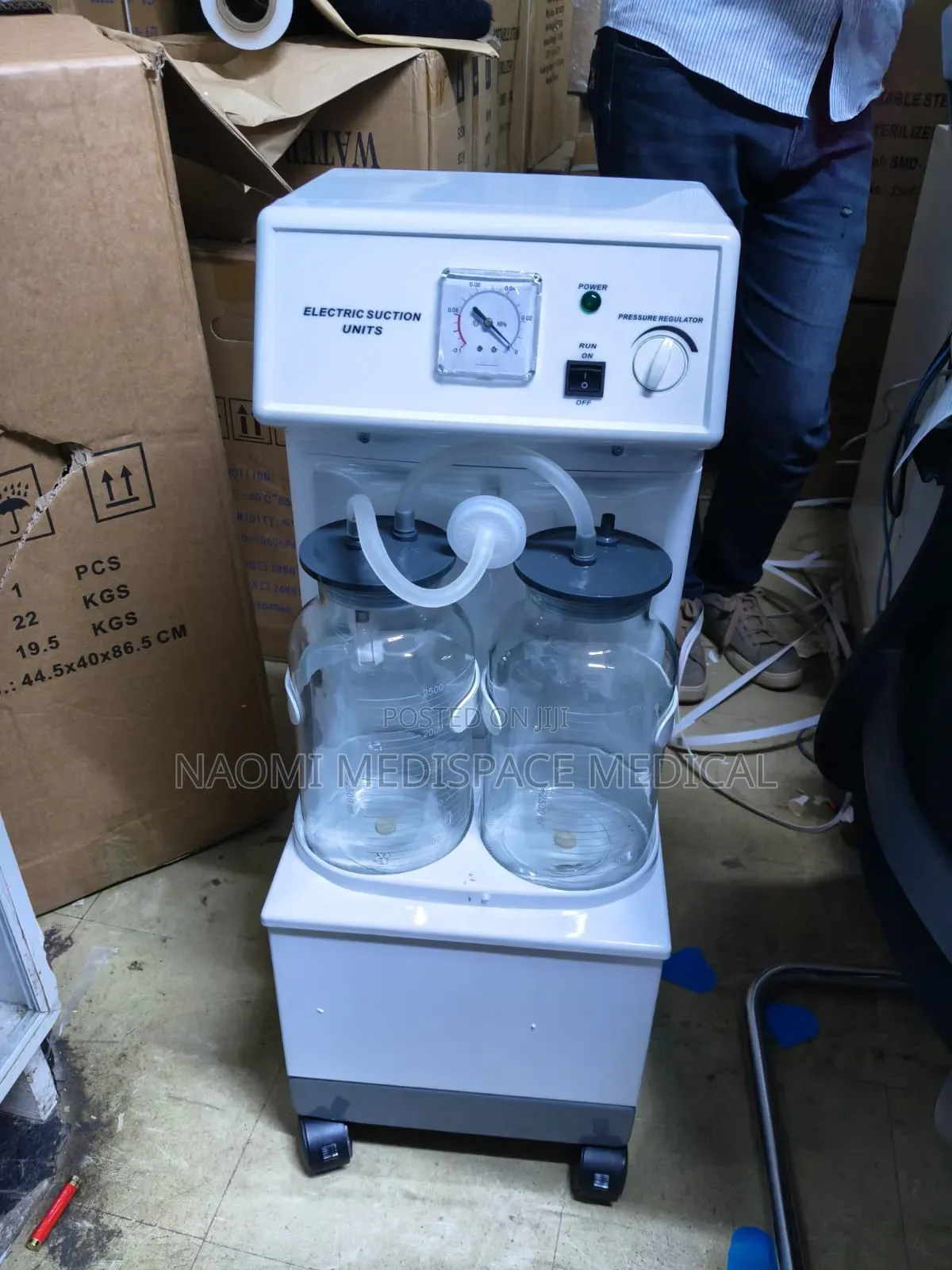 2 Bottles Suction Machine (40L)