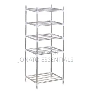 Stainless Steel Kitchen Rack Multi Tier Pot Storage Stand