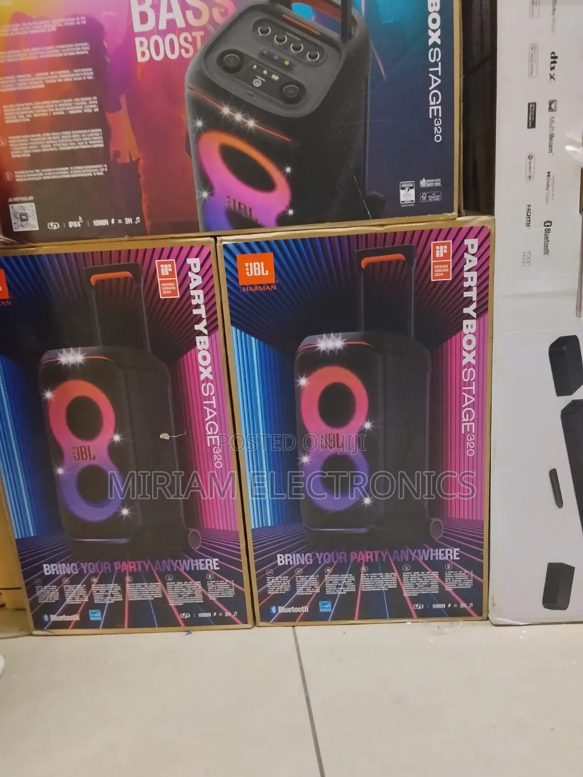 JBL Partybox Stage 320 With 240 Watts