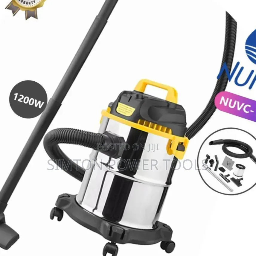 Nunix  Wet & Dry Vacuum Cleaner (Model NUVC-15L).*
