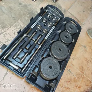 Portable 50kgd Dumbbell With Barbel