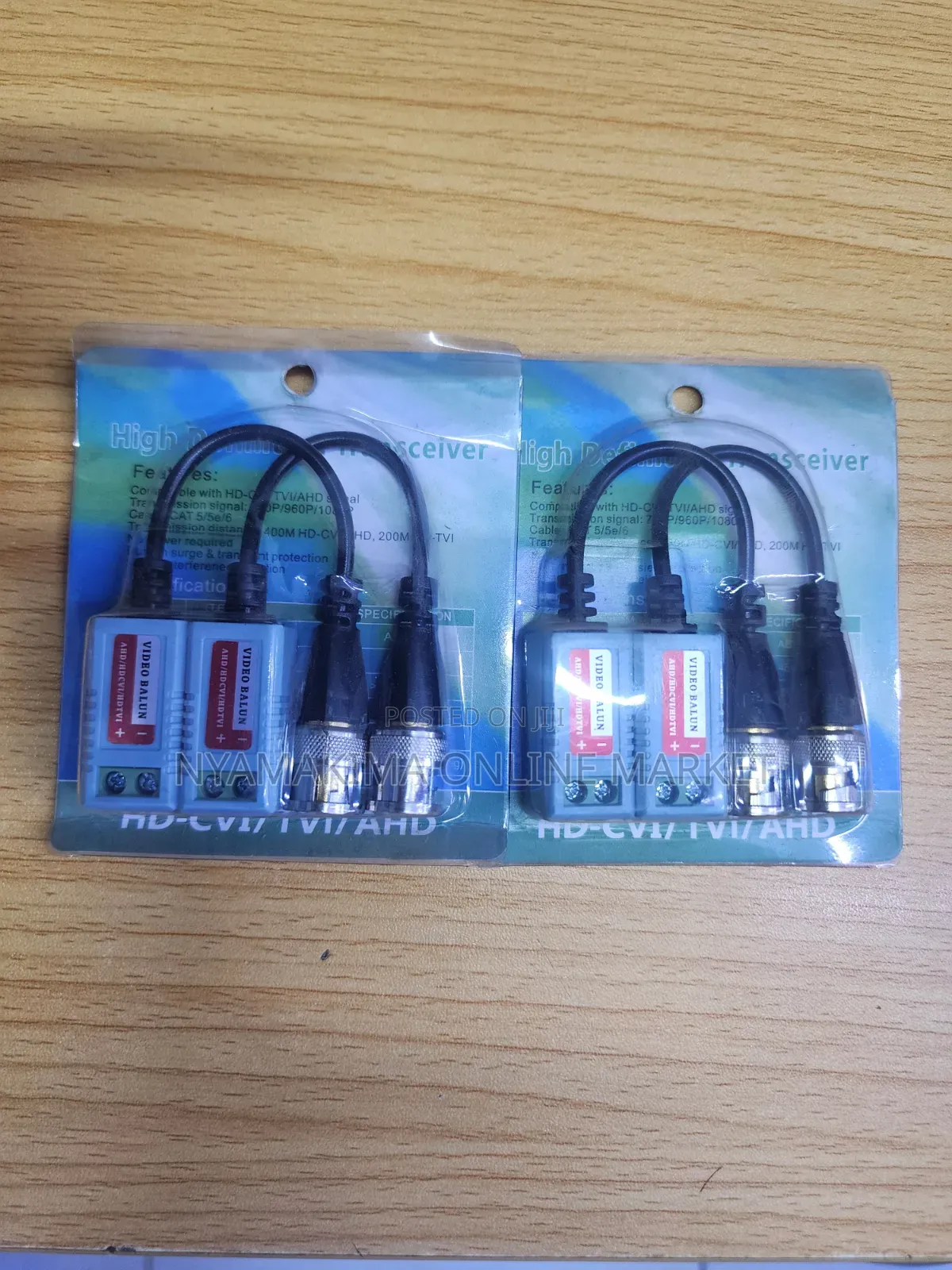 Video Balun, Connectors for CCTV System