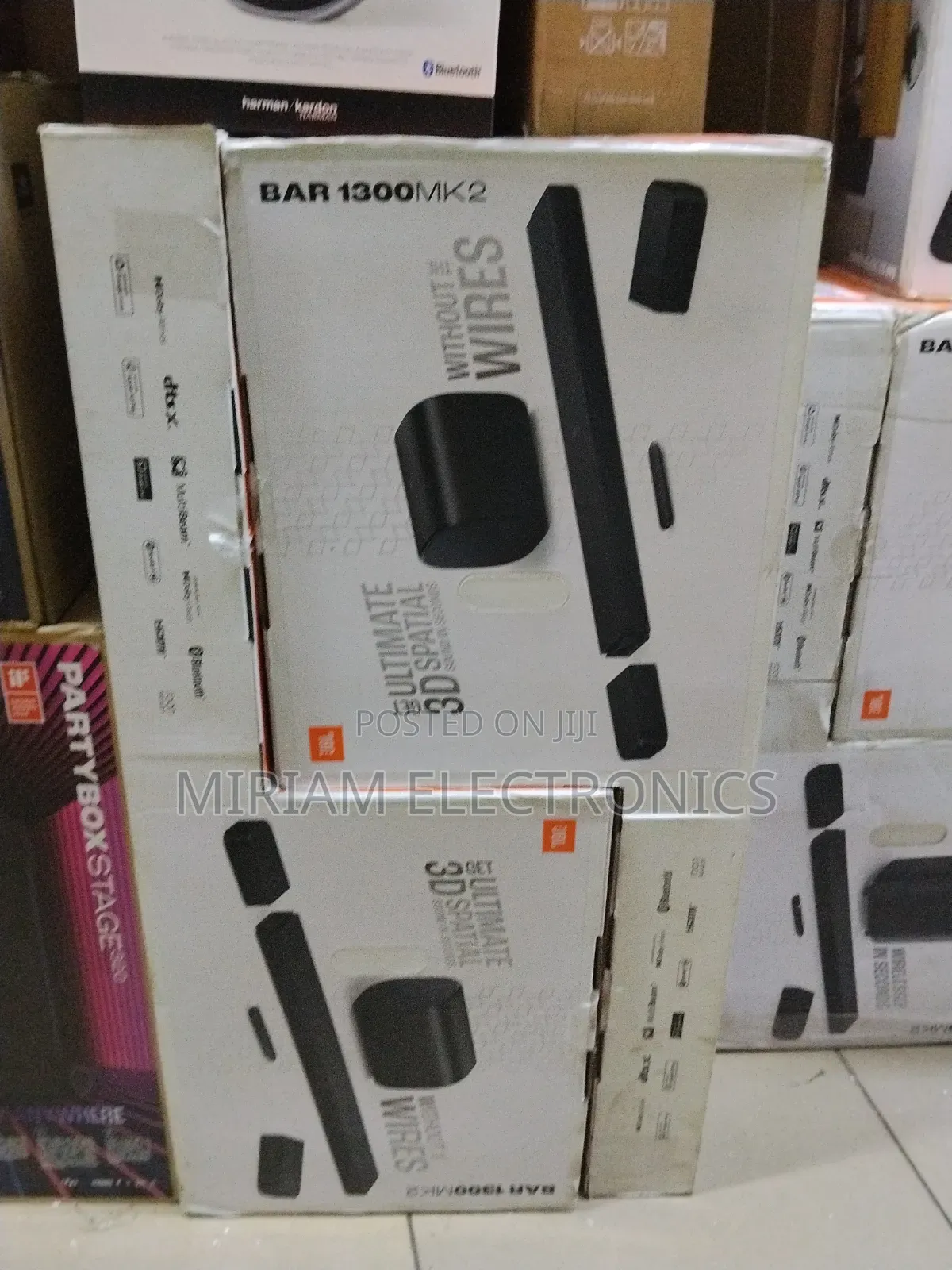 JBL Bar 1300 MK2 11.1.4 Channel Dolby Atmos Soundbar