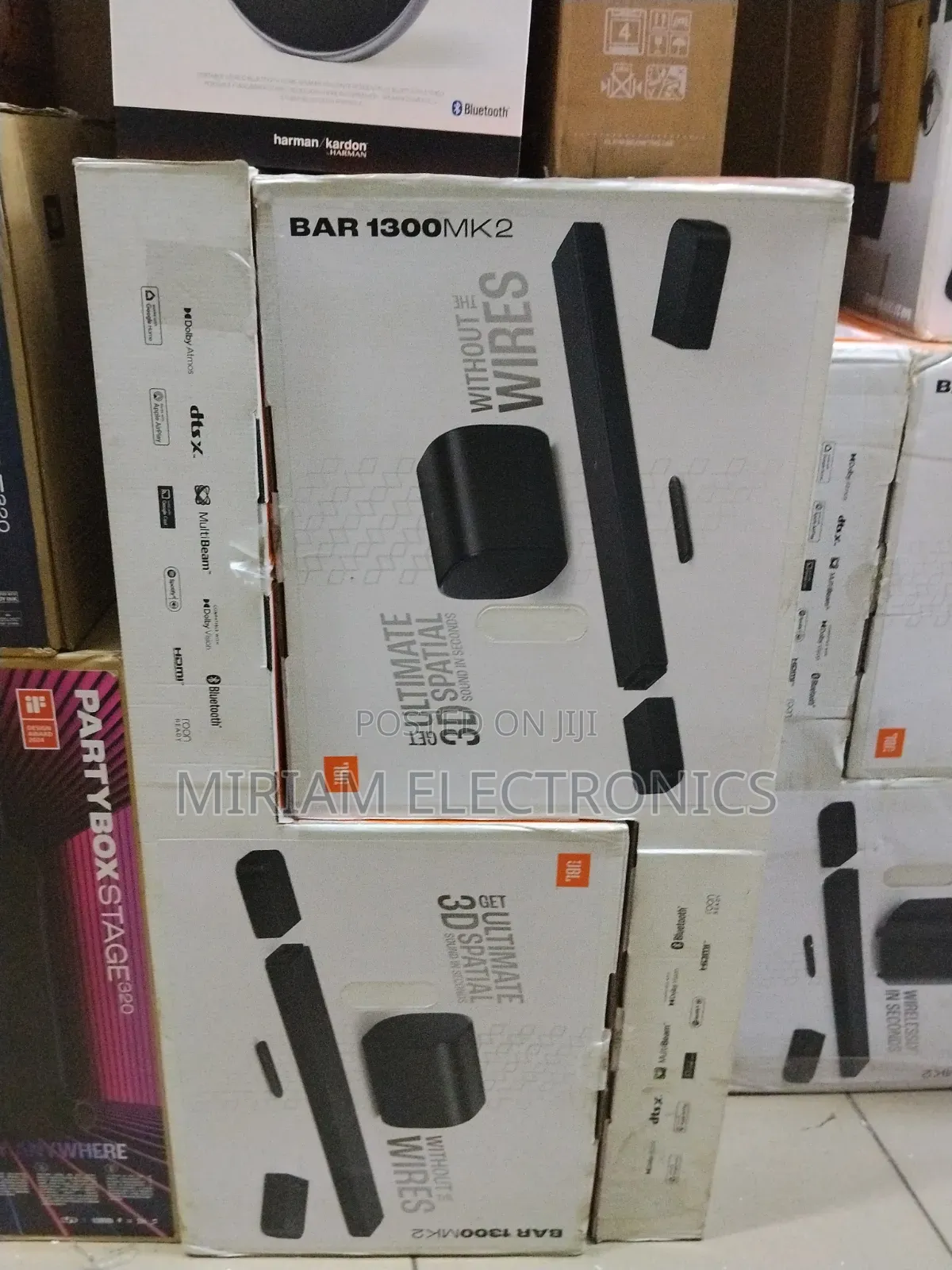 JBL Bar 1300 MK2 11.1.4 Channel Dolby Atmos Soundbar