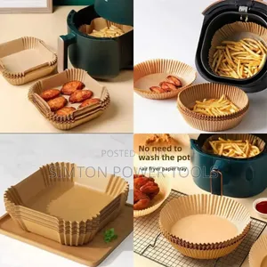 50 Pieces Pack of Disposable, Non-Stick Parchment Paper Baking