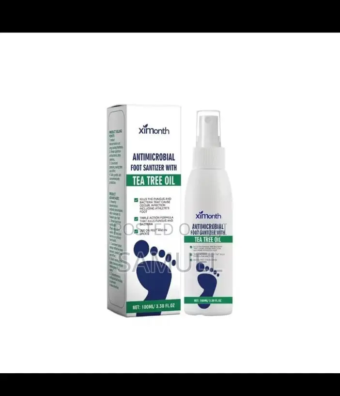 Ximonth Antimicrobial Foot Sanitizer With Tea Tree Oil