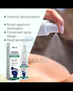Ximonth Antimicrobial Foot Sanitizer With Tea Tree Oil