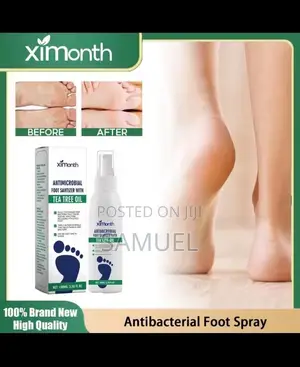 Ximonth Antimicrobial Foot Sanitizer With Tea Tree Oil