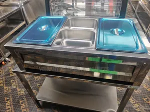Table-Top 3-Pan Food Warmer