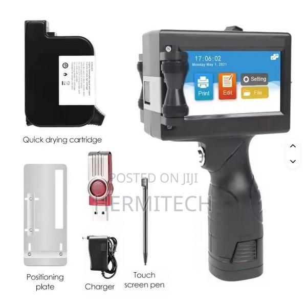 Handheld 12.7mm Inkjet Printer With Fast Dry Ink for Product Marking!!
