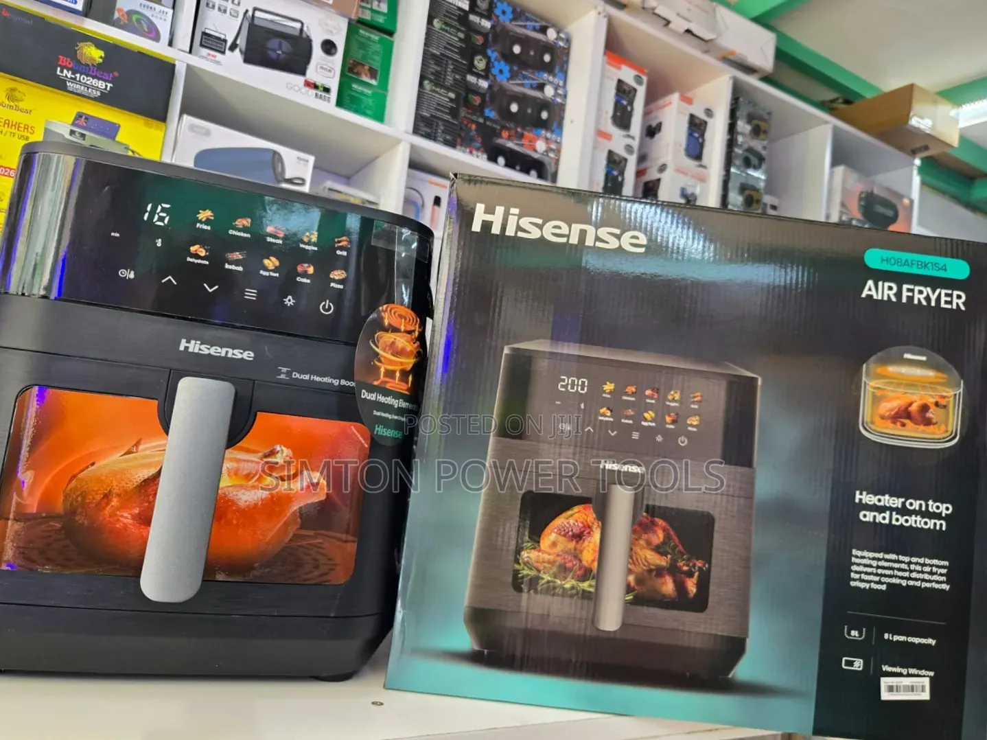 Hisense Air Fryer,  10L Dual Heating Model*
