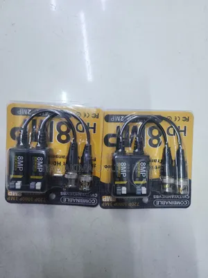 8MP Video Balun Connectors for CCTV System