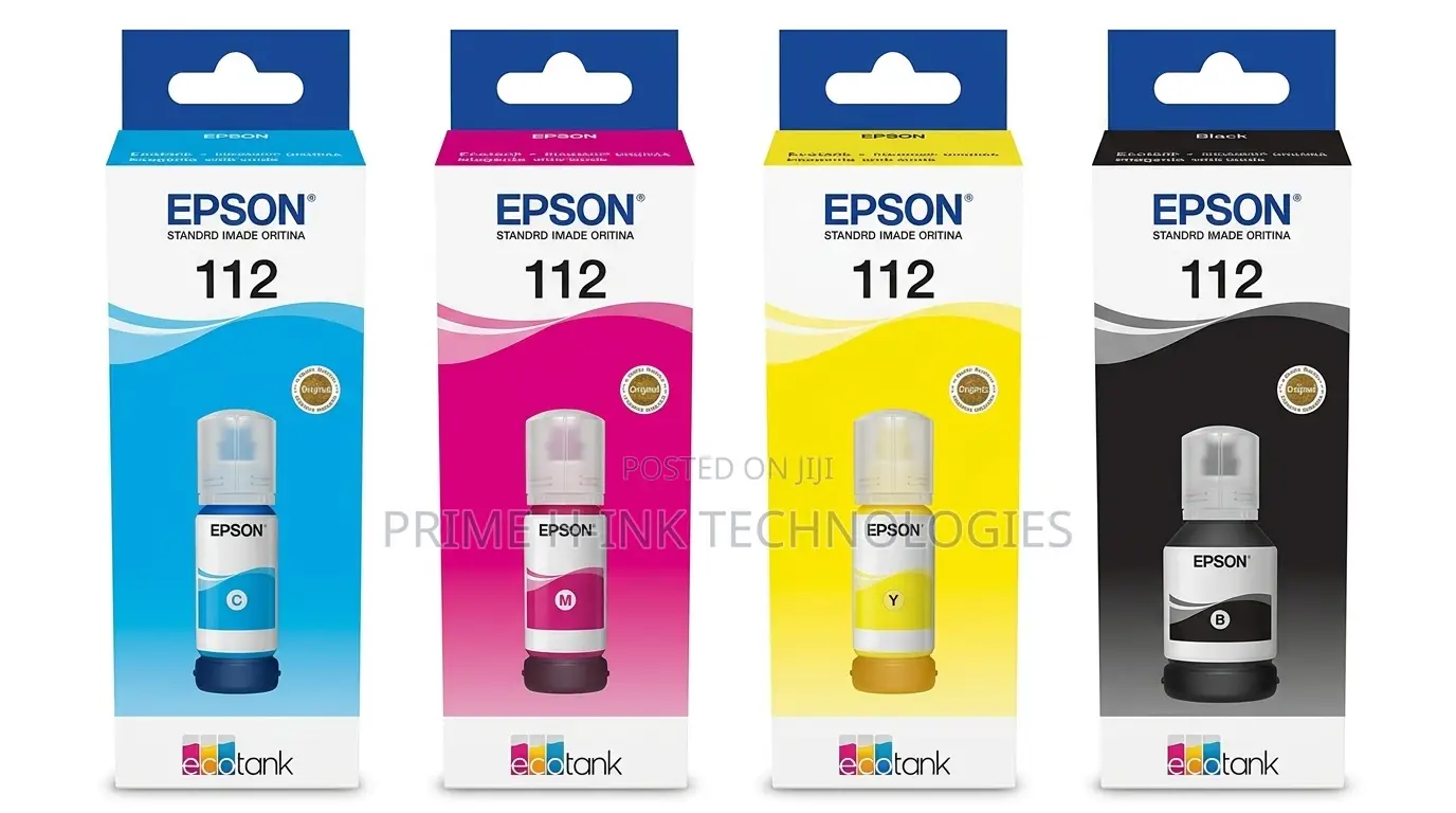 Epson Boxed 112 Inks Bottled