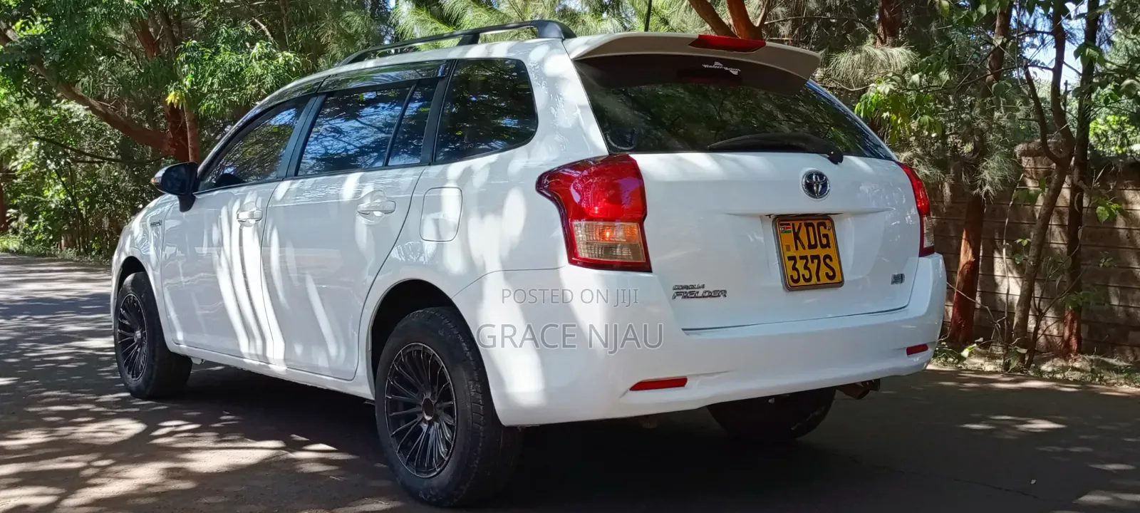 Toyota Corolla Fielder 2013 White