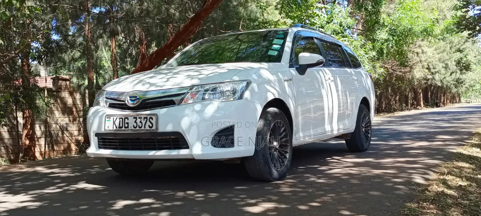 Toyota Corolla Fielder 2013 White