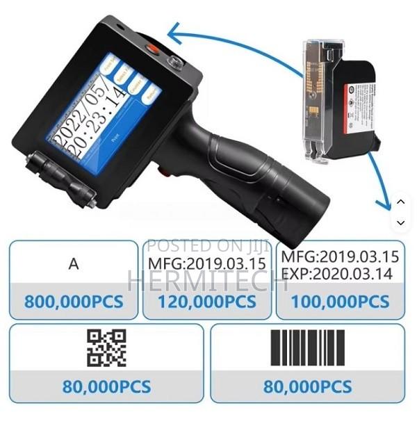 12.7mm Inkjet Printer With Fast Dry Ink for Boxes, Bags, and Label Use