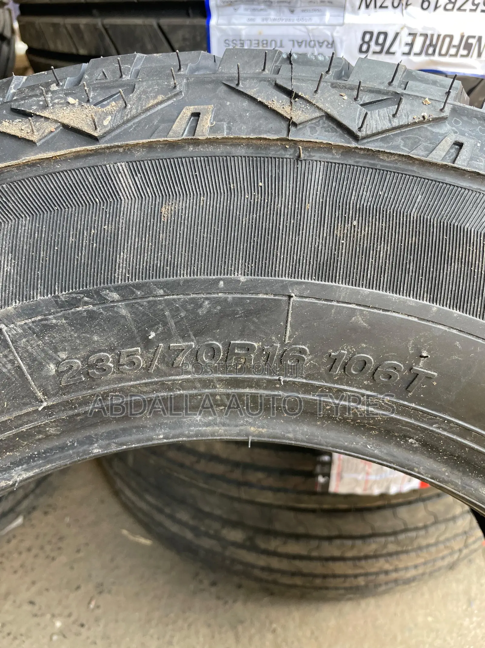 235/70r16 Goddard Tyre