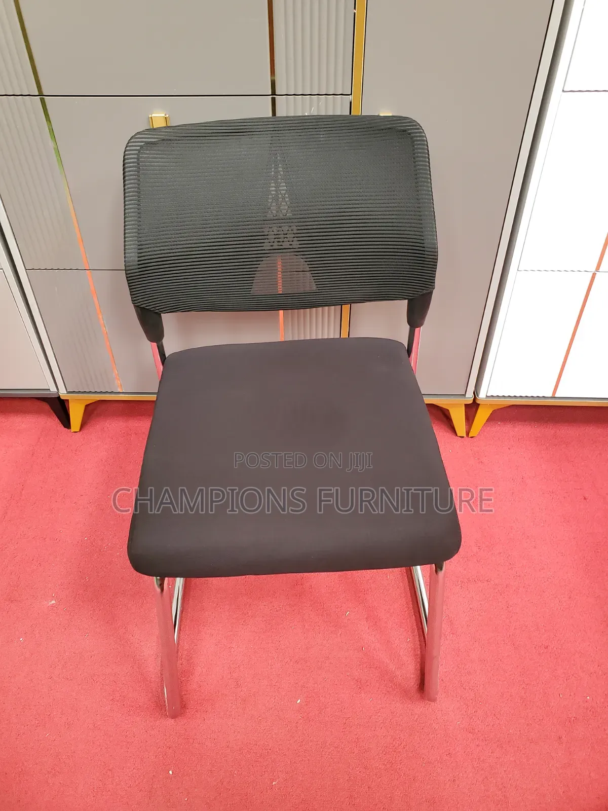Eiffel Mesh Armless Visitors Chair