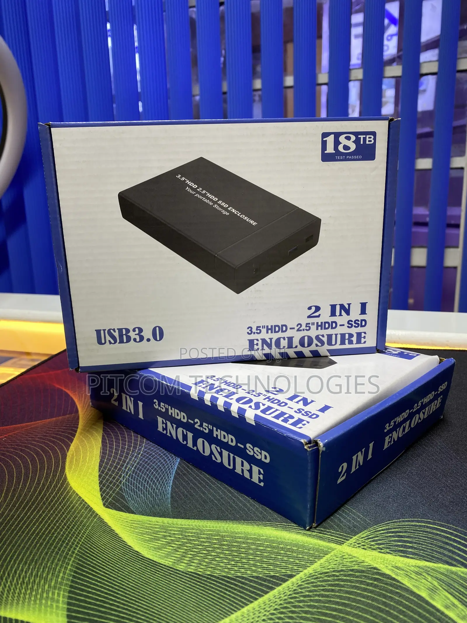 External 3.5” Hard Drive Casing