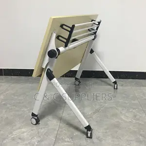 Brown Portable Folding Study Table-120cm