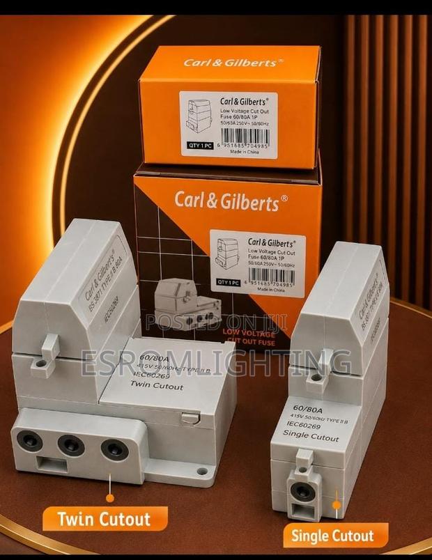 Carl & Gilberts 60a/80a– Low Voltage Cut-Out Fuse