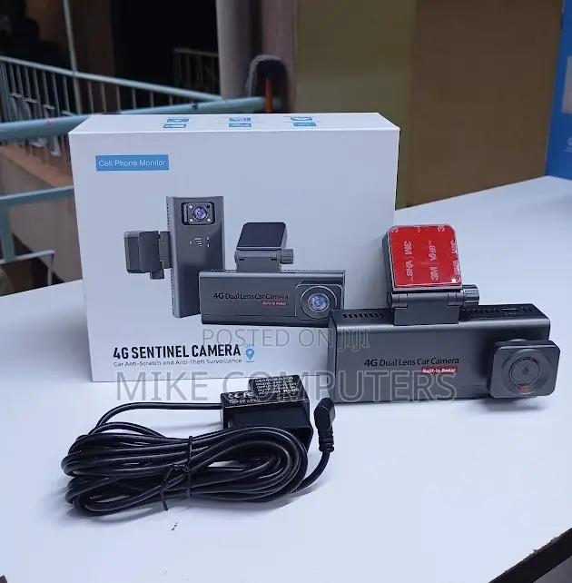 Remote Viewing 4g Dash Cam With Parking Monitor and G-Sensor