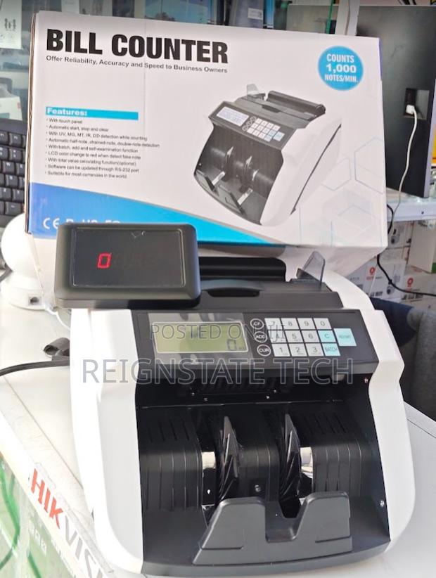 Bill Counter With UV Magnetic Lights for Fake Detection