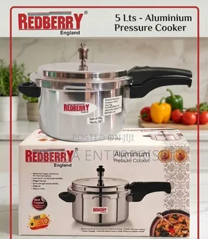 Redberry Premium Range Aluminium Pressure Cooker