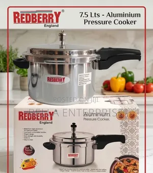 Redberry Premium Range Aluminium Pressure Cooker