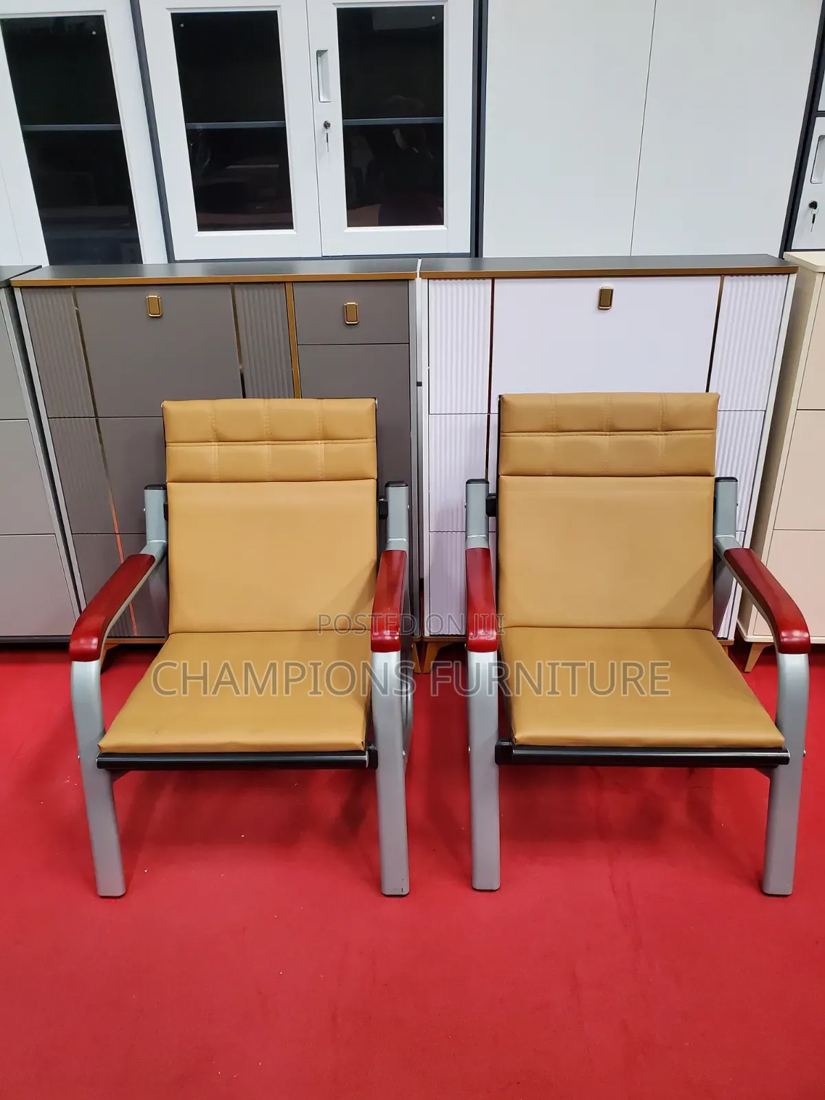 Premeir Tan Leather Executive Chair