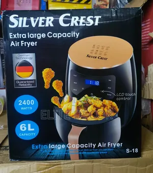 Silver Crest 6L Digital Air Fryer – Large Capacity & Fast Cooking