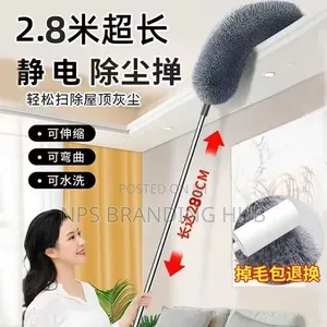 Microfiber Duster Extra Long Telescopic Pole ScratchResistant Cover(hm