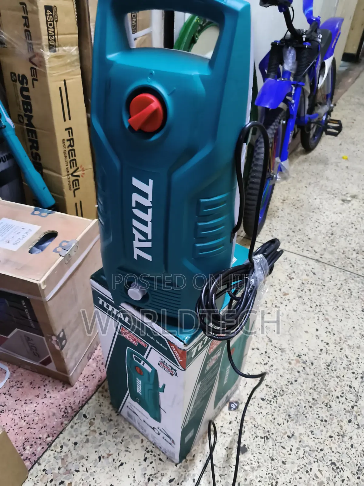 1400watts Total Electric Car Wash/1900psi Total Carwash Machine