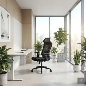 Office Chairs; Executive Headrest Ergonomic Lemanre Chairs