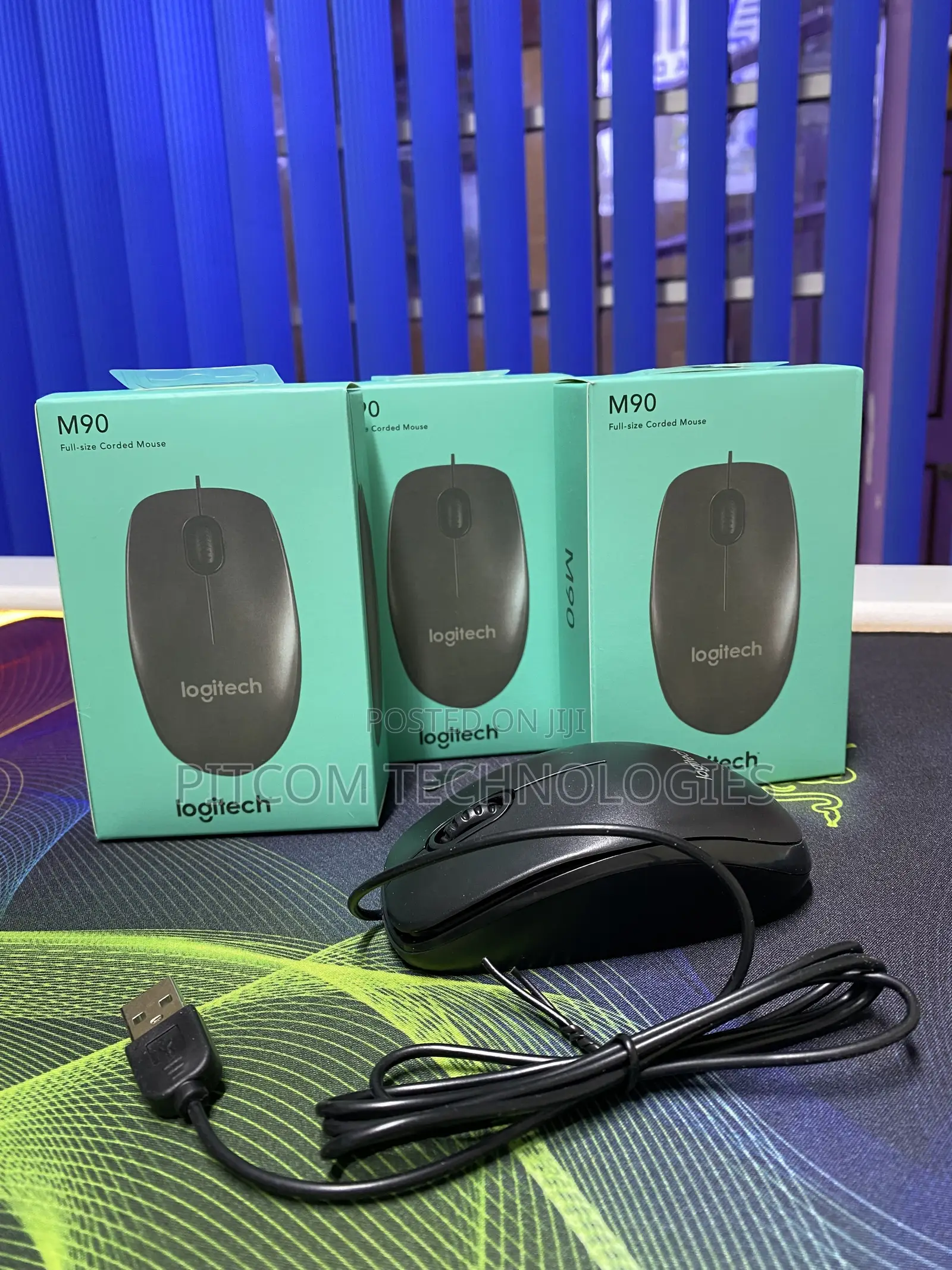 M90 Logitech Wired Mouse
