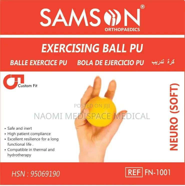 Samson Exercising Ball/Squeeze Ball -for Hand Rehabilitation