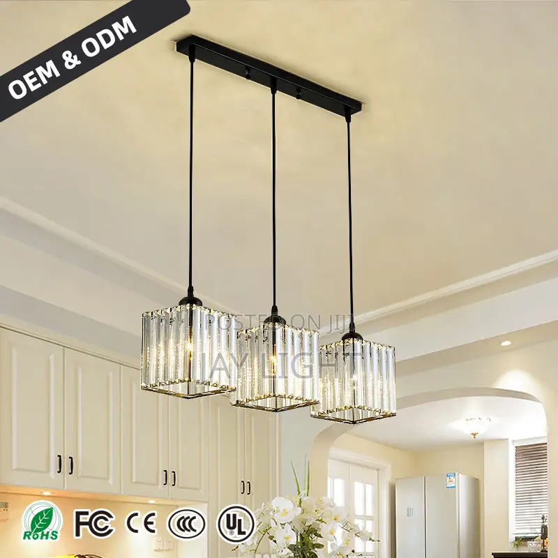 Three-Head Dining Room Chandelier