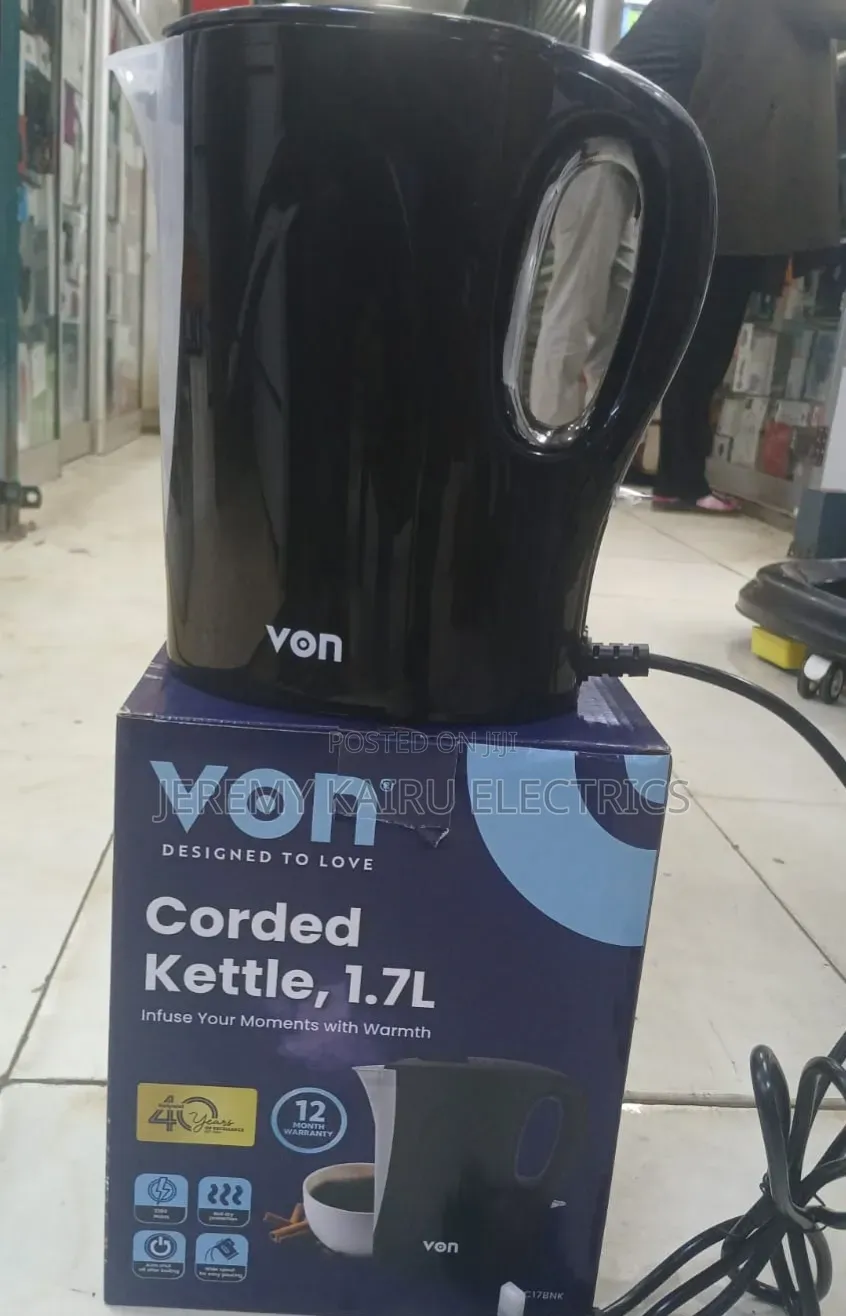 Von 1.7L Electric Kettle