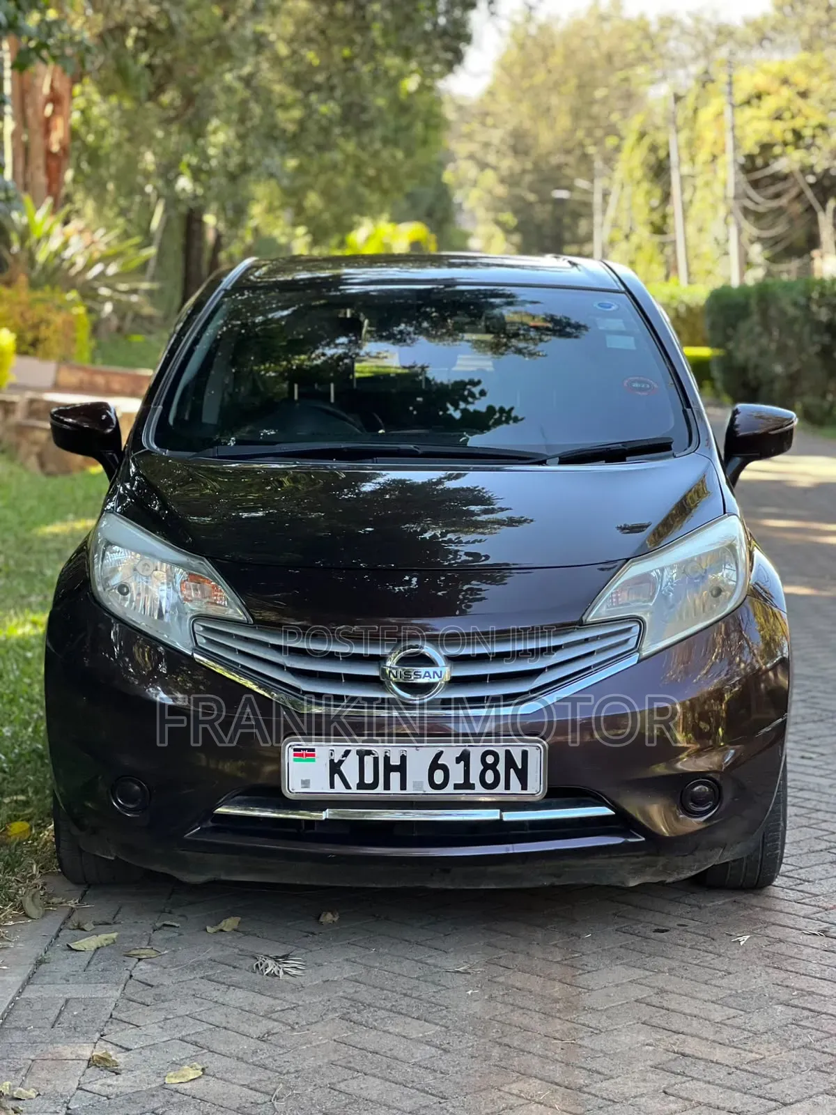 Nissan Note 2015 Burgundy