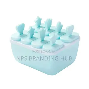 8 Grid Reusable Popsicle Molds / Ice Cream Maker(hm