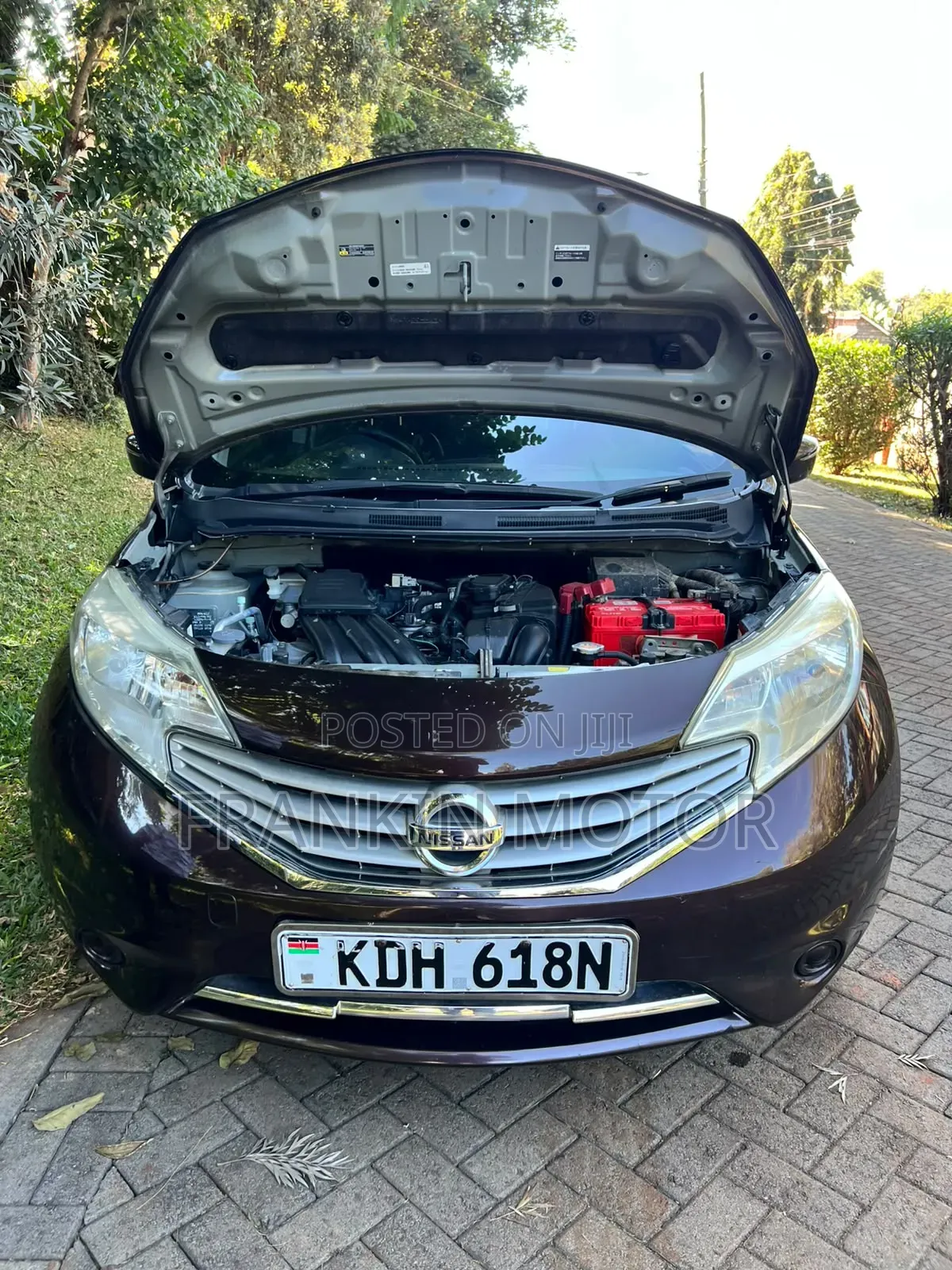 Nissan Note 2015 Burgundy